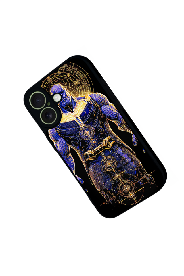 iPhone 17 Uyumlu Thanos Tasarımlı Glossy Premium Kılıf