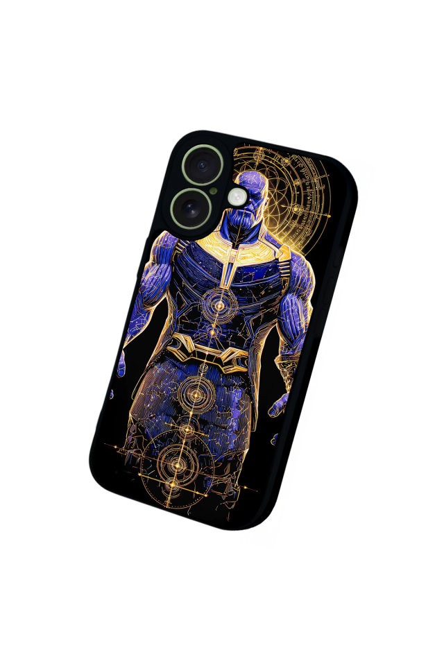 iPhone 17 Uyumlu Thanos Tasarımlı Glossy Premium Kılıf