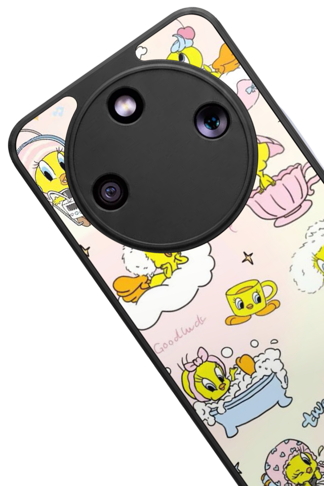 Honor Magic 8 Lite Uyumlu Tweety Tasarımlı Glossy Premium Kılıf