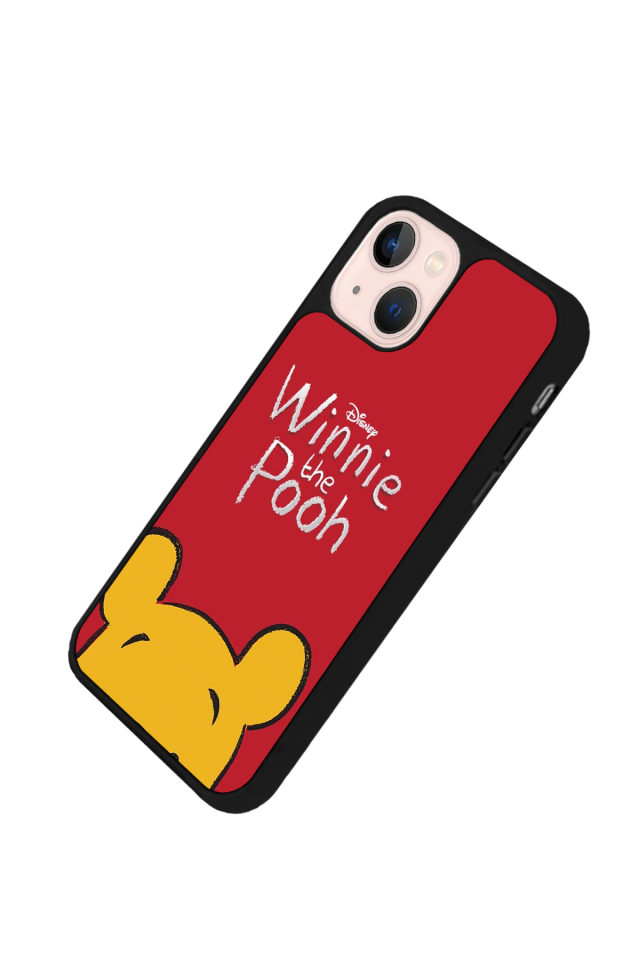 iPhone 15 Uyumlu Winnie Tasarımlı Glossy Premium Kılıf