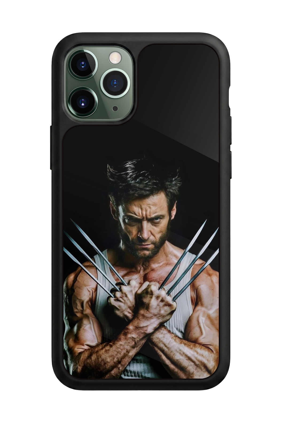 iPhone 11 Pro Max Uyumlu Wolverine Tasarımlı Glossy Premium Kılıf