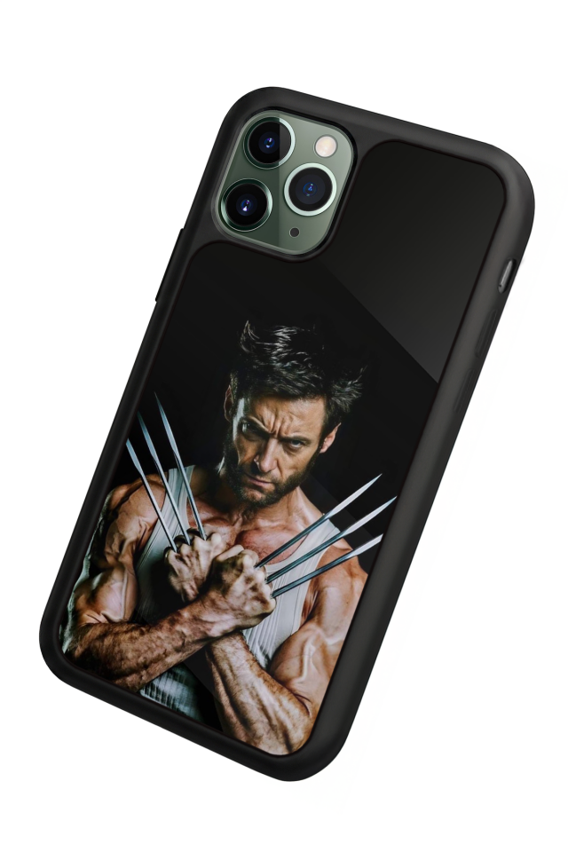 iPhone 11 Pro Max Uyumlu Wolverine Tasarımlı Glossy Premium Kılıf