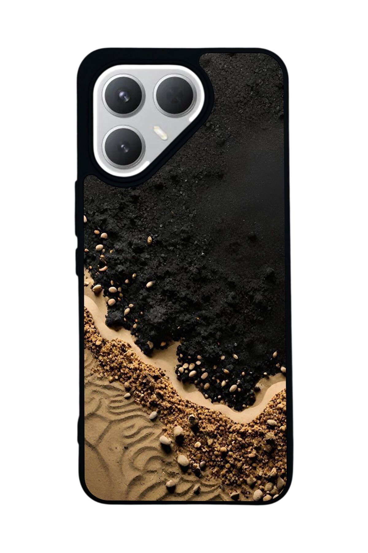 Tecno Pova 7 Pro Mat Uyumlu Siyah Kılıf – Yumuşak Silikon, Koruyucu, Şok Emici Kapak