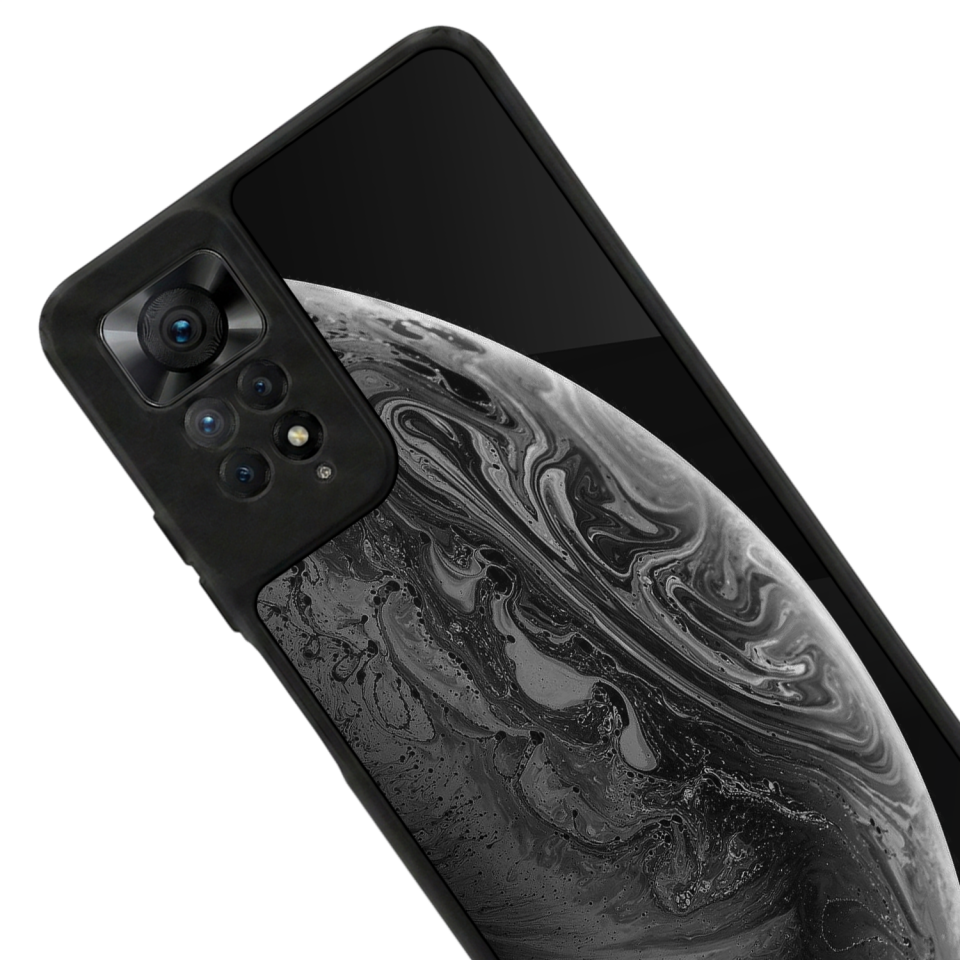 Xiaomi Redmi Note 11 Pro Uyumlu Ay Tasarımlı Glossy Premium Kılıf