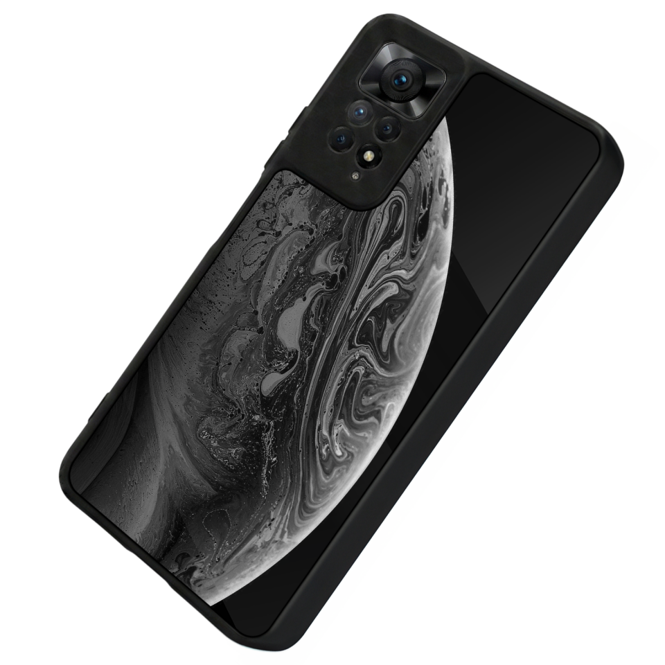 Xiaomi Redmi Note 11 Pro Uyumlu Ay Tasarımlı Glossy Premium Kılıf