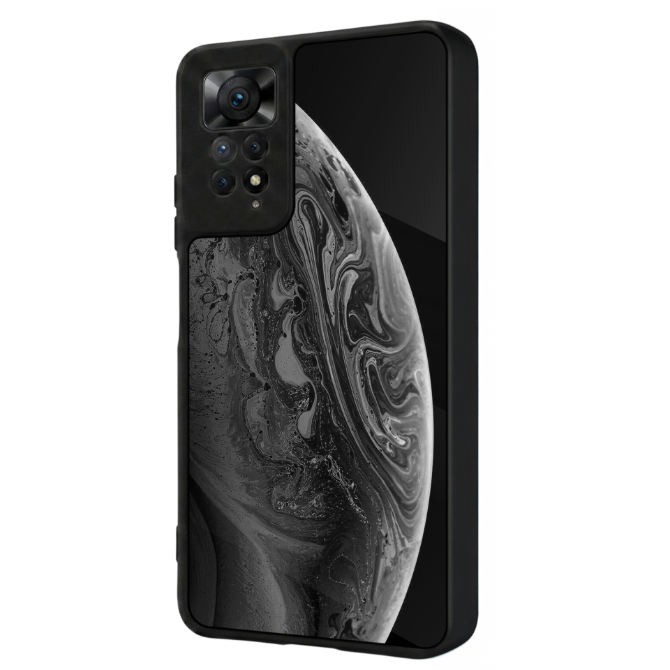 Xiaomi Redmi Note 11 Pro Uyumlu Ay Tasarımlı Glossy Premium Kılıf