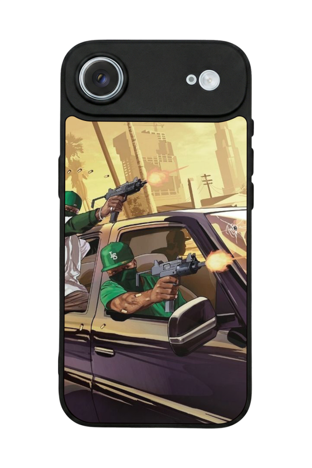 iPhone 17 Air Uyumlu GTA Tasarımlı Glossy Premium Kılıf