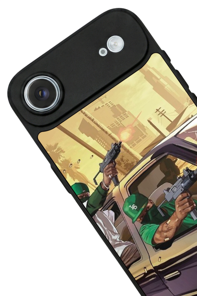 iPhone 17 Air Uyumlu GTA Tasarımlı Glossy Premium Kılıf