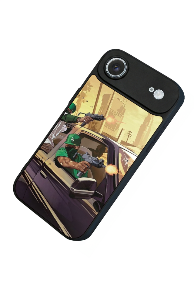iPhone 17 Air Uyumlu GTA Tasarımlı Glossy Premium Kılıf