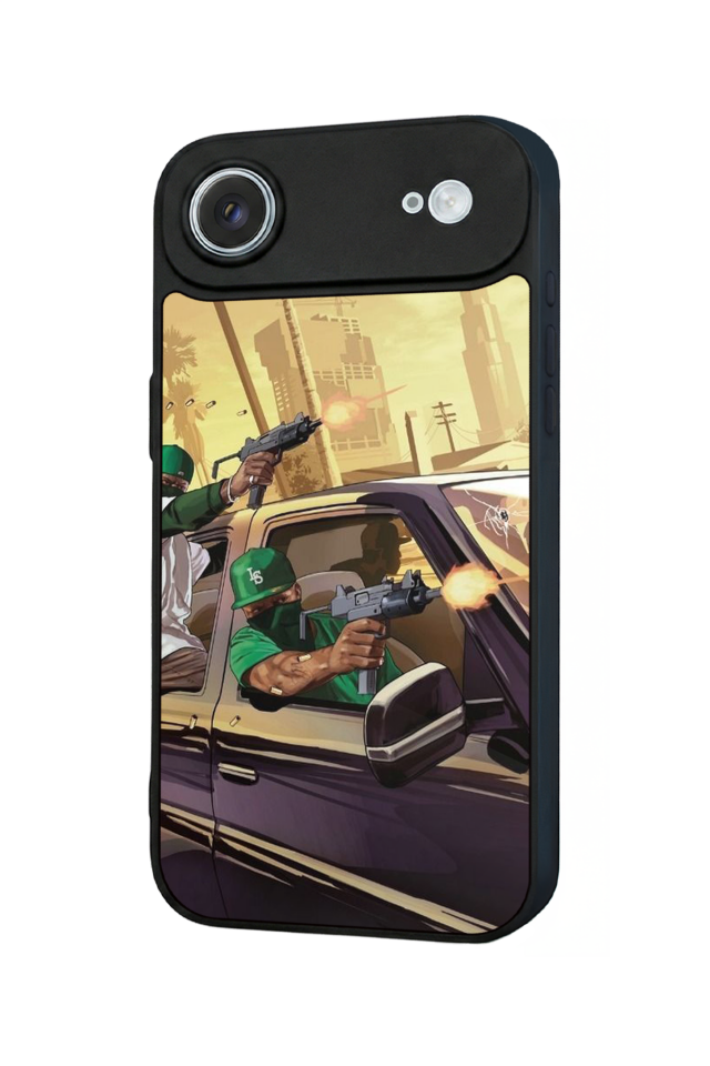 iPhone 17 Air Uyumlu GTA Tasarımlı Glossy Premium Kılıf
