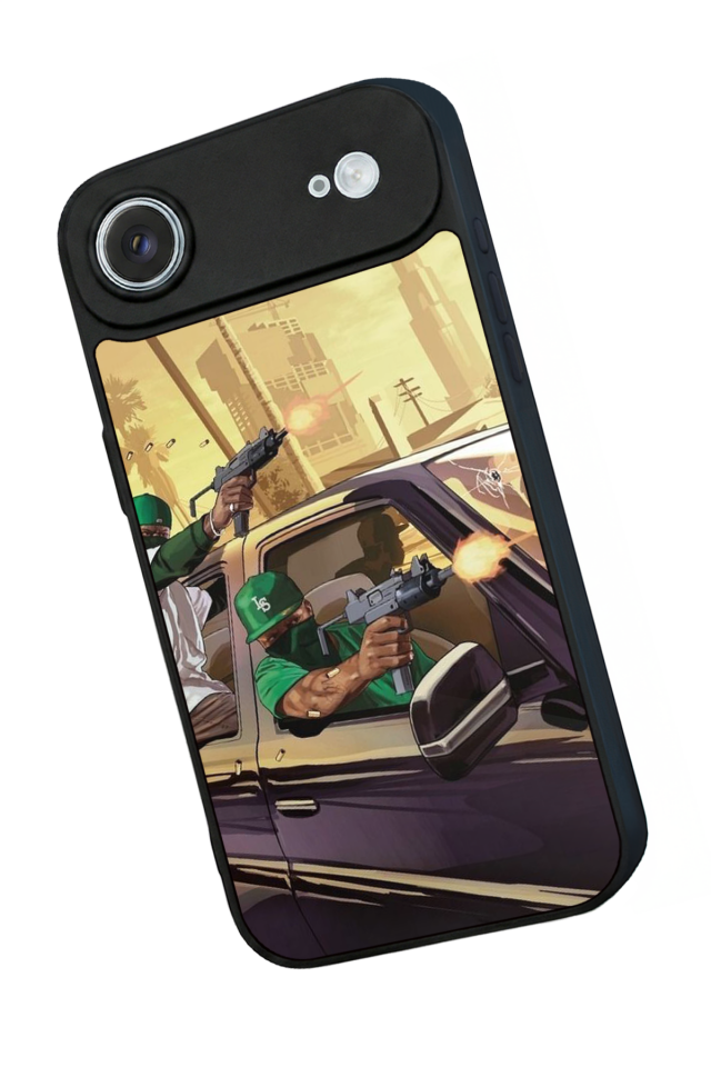 iPhone 17 Air Uyumlu GTA Tasarımlı Glossy Premium Kılıf