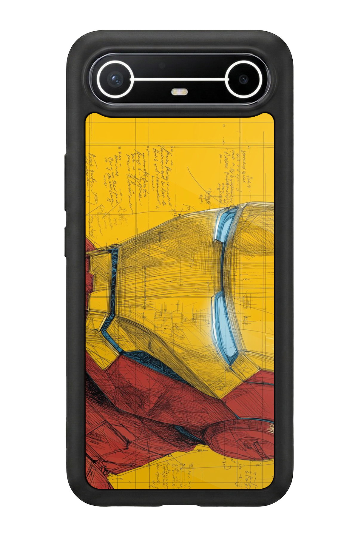 Tecno Spark Slim 5G Uyumlu  Iron Man ( Demir Adam ) Tasarımlı Glossy Premium Kılıf
