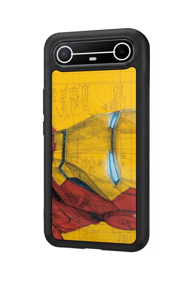 Tecno Spark Slim 5G Uyumlu  Iron Man ( Demir Adam ) Tasarımlı Glossy Premium Kılıf