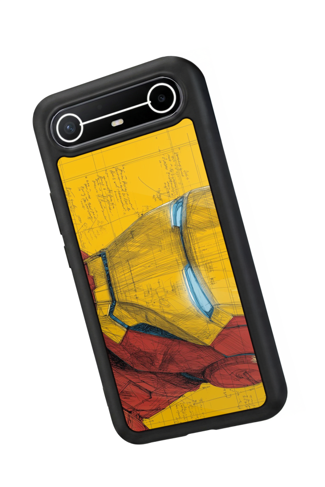 Tecno Spark Slim 5G Uyumlu  Iron Man ( Demir Adam ) Tasarımlı Glossy Premium Kılıf