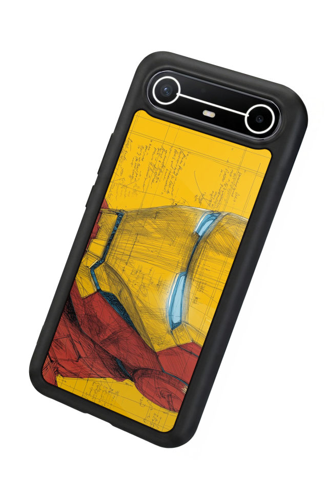 Tecno Spark Slim 5G Uyumlu  Iron Man ( Demir Adam ) Tasarımlı Glossy Premium Kılıf