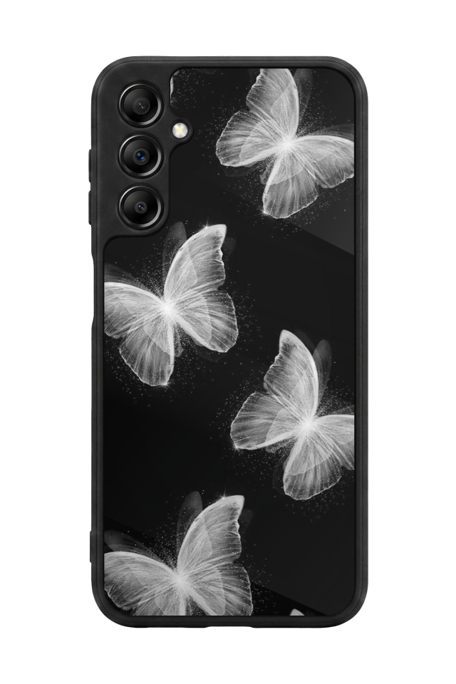 Samsung Galaxy A14 Uyumlu Kelebek Tasarımlı Glossy Premium Kılıf