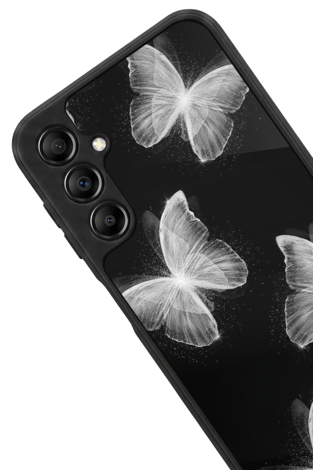 Samsung Galaxy A14 Uyumlu Kelebek Tasarımlı Glossy Premium Kılıf