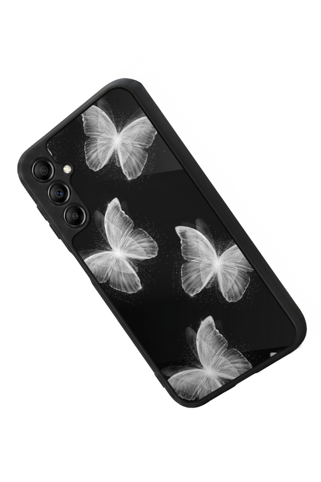 Samsung Galaxy A14 Uyumlu Kelebek Tasarımlı Glossy Premium Kılıf
