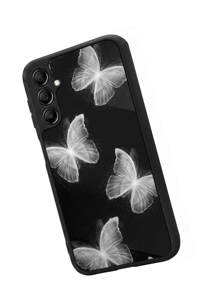 Samsung Galaxy A14 Uyumlu Kelebek Tasarımlı Glossy Premium Kılıf