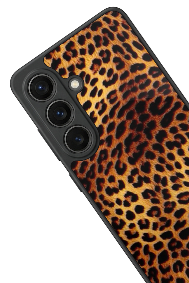 Samsung Galaxy S26 Uyumlu Leopar Tasarımlı Glossy Premium Kılıf
