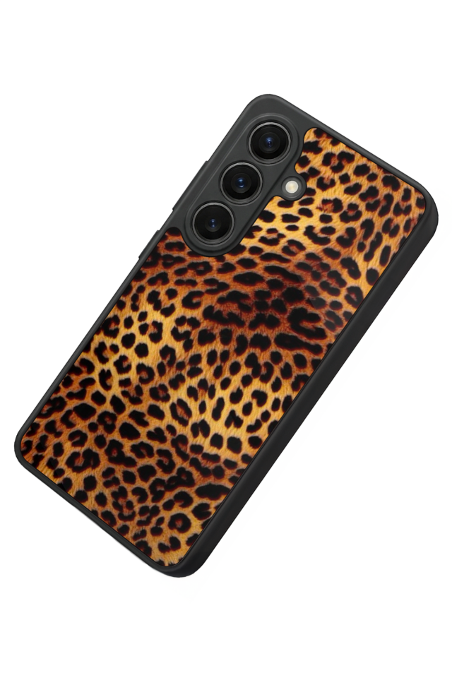 Samsung Galaxy S26 Uyumlu Leopar Tasarımlı Glossy Premium Kılıf