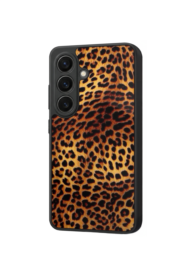 Samsung Galaxy S26 Uyumlu Leopar Tasarımlı Glossy Premium Kılıf