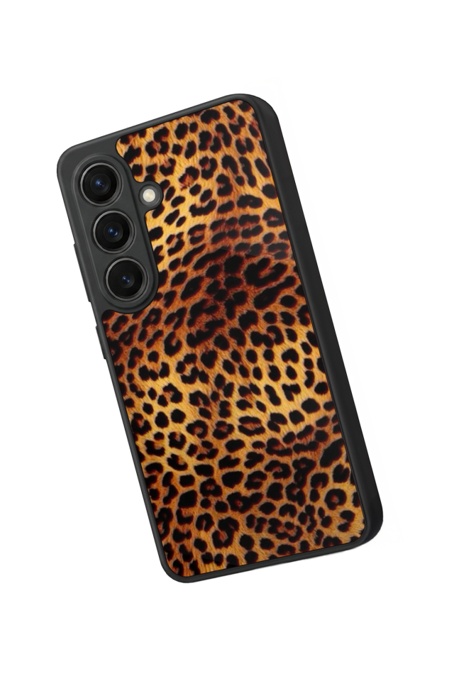 Samsung Galaxy S26 Uyumlu Leopar Tasarımlı Glossy Premium Kılıf