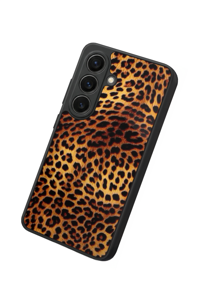 Samsung Galaxy S26 Uyumlu Leopar Tasarımlı Glossy Premium Kılıf