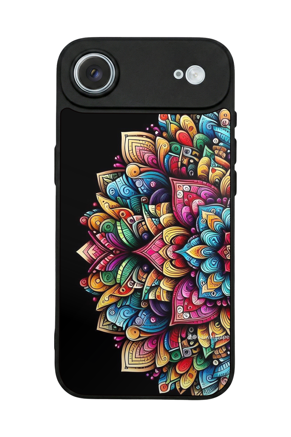 iPhone 17 Air Uyumlu Mandala Tasarımlı Glossy Premium Kılıf