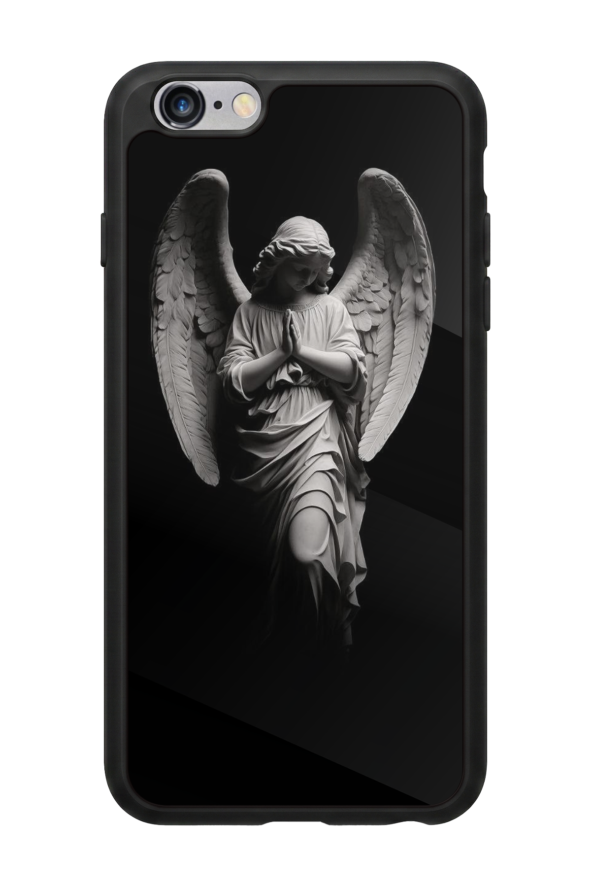 iPhone 6s Plus Uyumlu Melek Tasarımlı Glossy Premium Kılıf