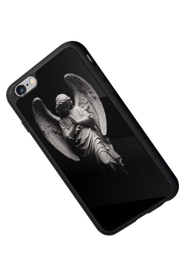 iPhone 6s Plus Uyumlu Melek Tasarımlı Glossy Premium Kılıf