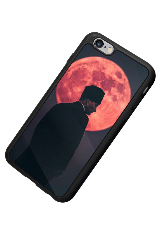 iPhone 6 Plus Uyumlu Mustafa Kemal Ataturk Tasarımlı Glossy Premium Kılıf