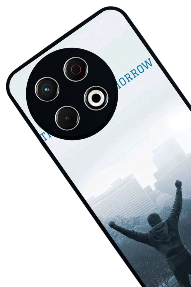 Tecno Spark 30 Pro Uyumlu Rocky Tasarımlı Glossy Premium Kılıf