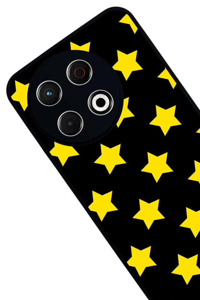 Tecno Spark 30 Pro Uyumlu Simsek Tasarımlı Glossy Premium Kılıf