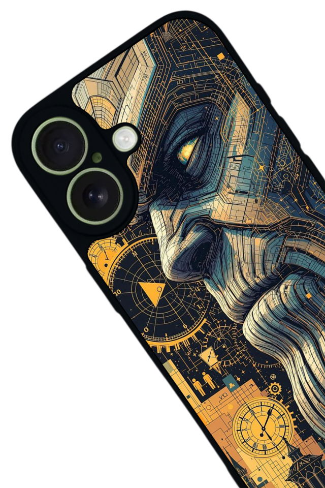 iPhone 17 Uyumlu Thanos Tasarımlı Glossy Premium Kılıf