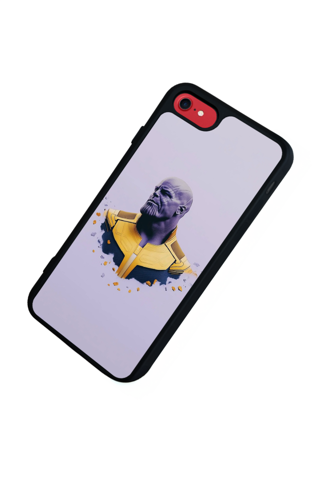 iPhone 7 Uyumlu Thanos Tasarımlı Glossy Premium Kılıf