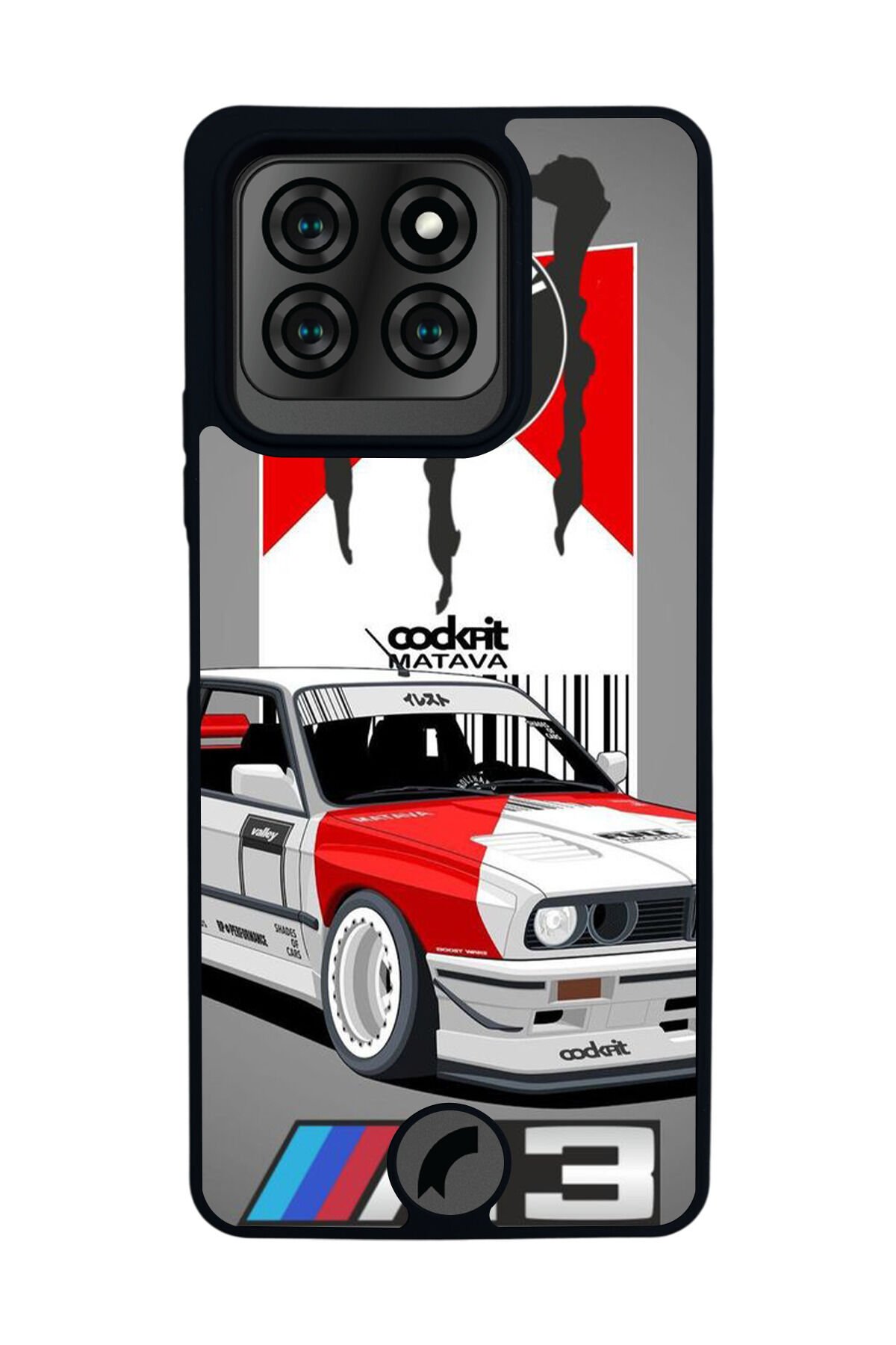 Reeder S71 Uyumlu Mat Siyah Kılıf – Yumuşak Silikon, Koruyucu, Şok Emici Kapak