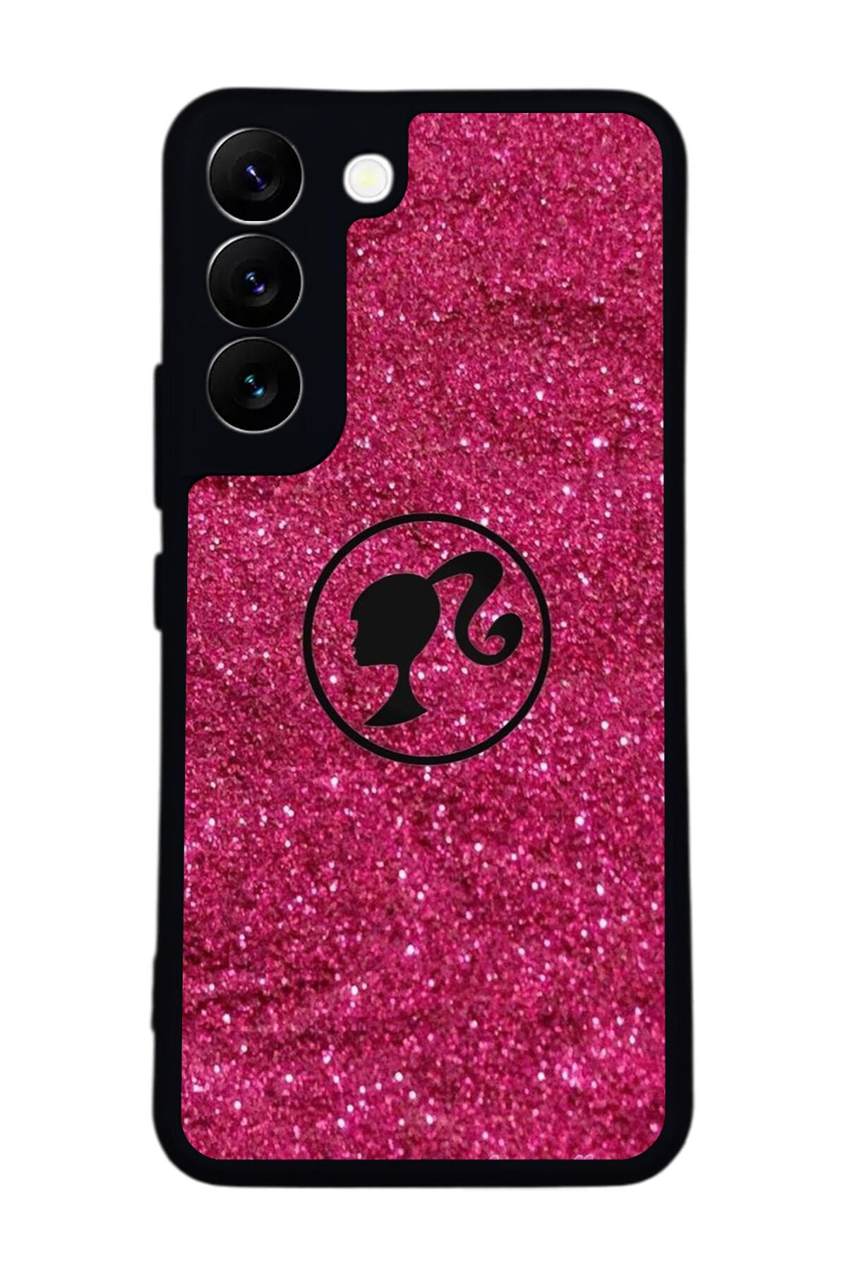 Samsung Galaxy S22 Uyumlu Barbie Tasarımlı Glossy Premium Kılıf