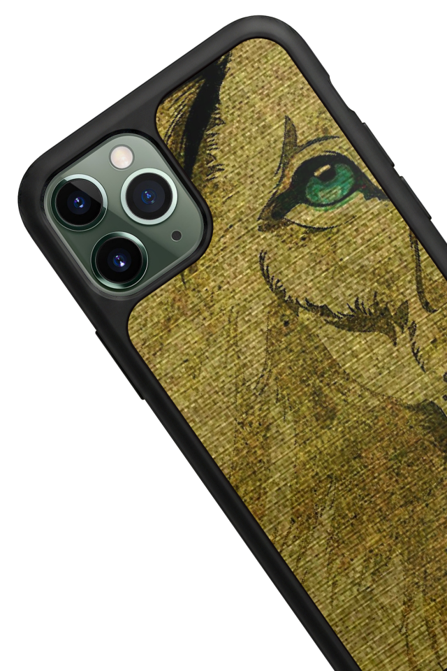 iPhone 11 Pro Max Uyumlu Aslan Tasarımlı Glossy Premium Kılıf