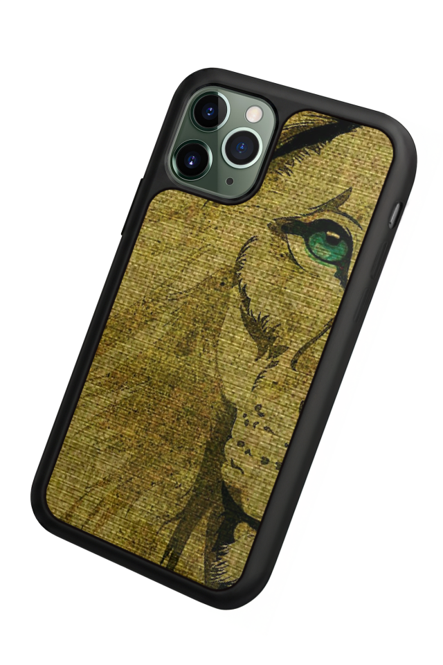 iPhone 11 Pro Max Uyumlu Aslan Tasarımlı Glossy Premium Kılıf