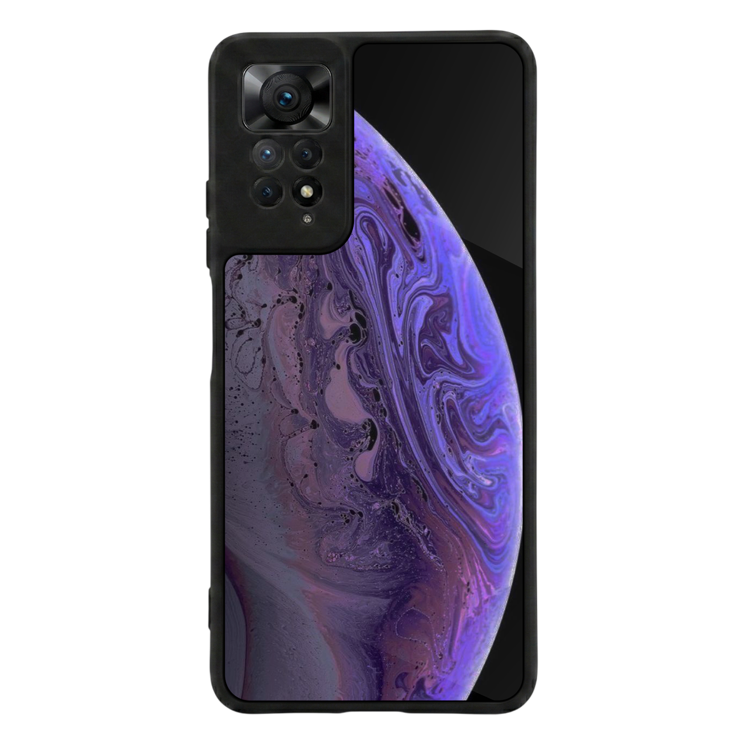 Xiaomi Redmi Note 11 Pro Uyumlu Ay Tasarımlı Glossy Premium Kılıf