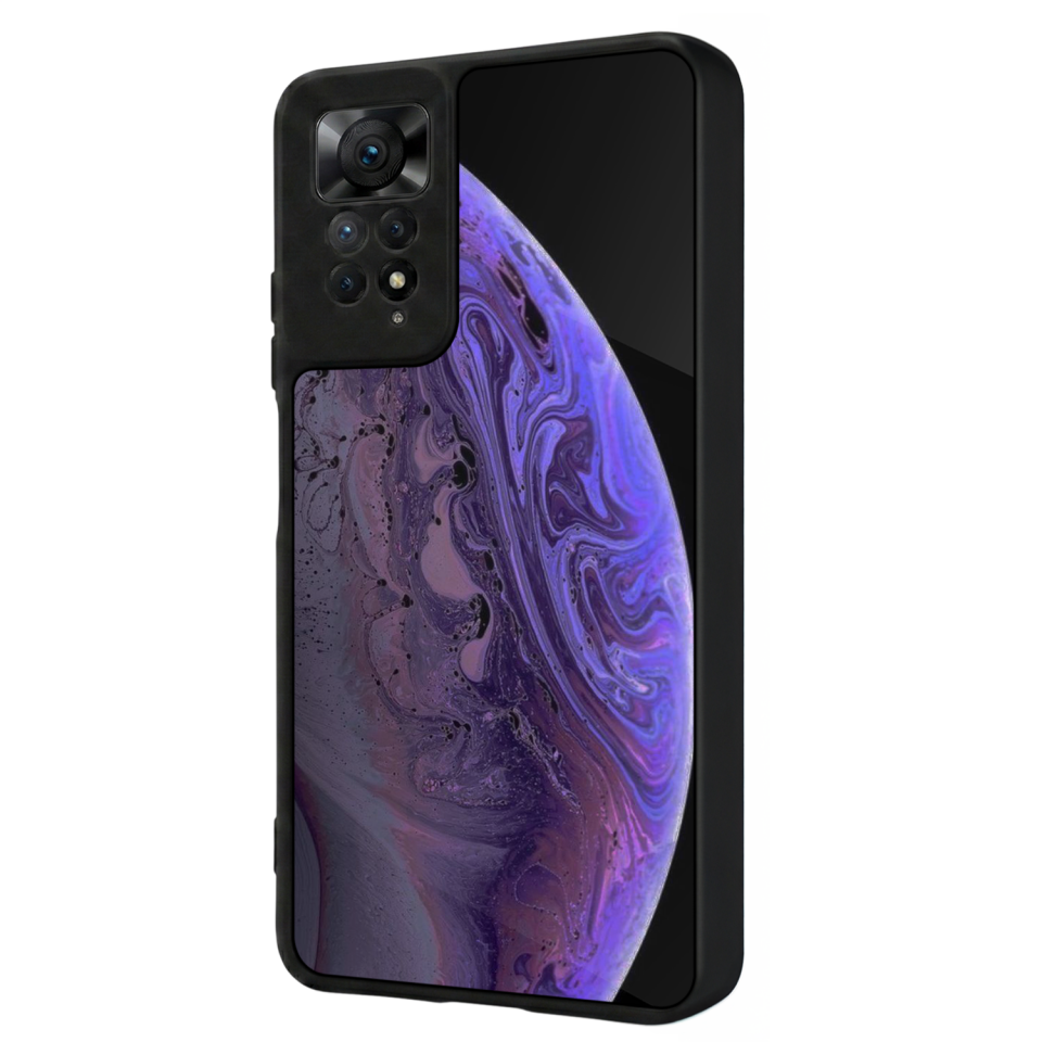 Xiaomi Redmi Note 11 Pro Uyumlu Ay Tasarımlı Glossy Premium Kılıf