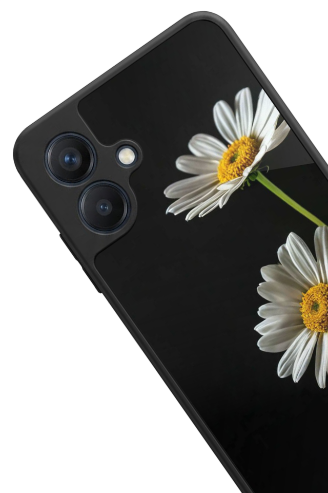 Samsung Galaxy A07 Uyumlu Cicek Tasarımlı Glossy Premium Kılıf