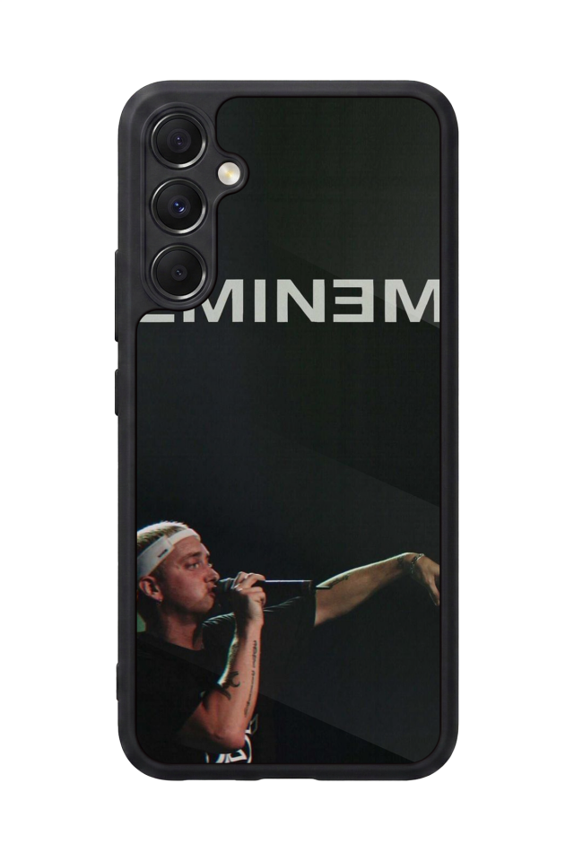 Samsung Galaxy M34 Uyumlu Eminem Tasarımlı Glossy Premium Kılıf