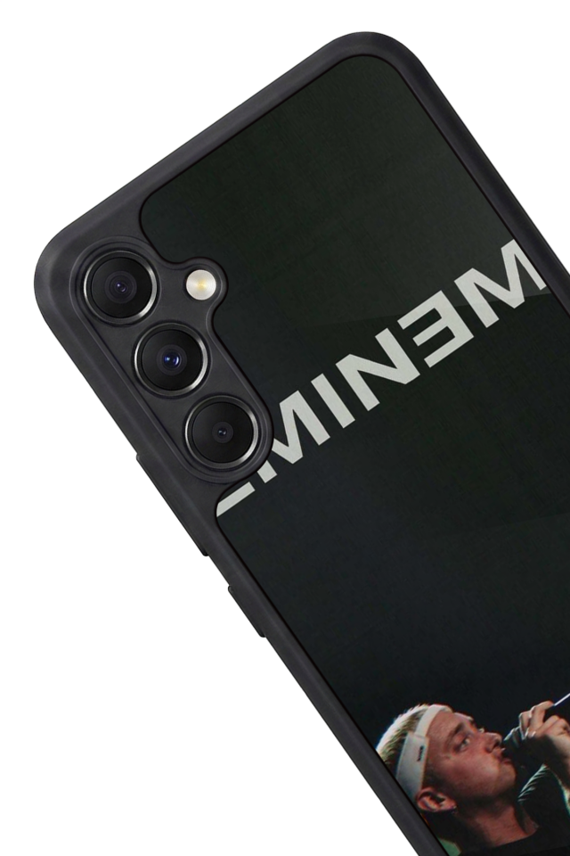 Samsung Galaxy M34 Uyumlu Eminem Tasarımlı Glossy Premium Kılıf