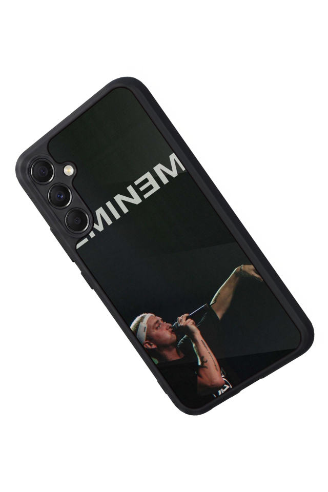 Samsung Galaxy M34 Uyumlu Eminem Tasarımlı Glossy Premium Kılıf