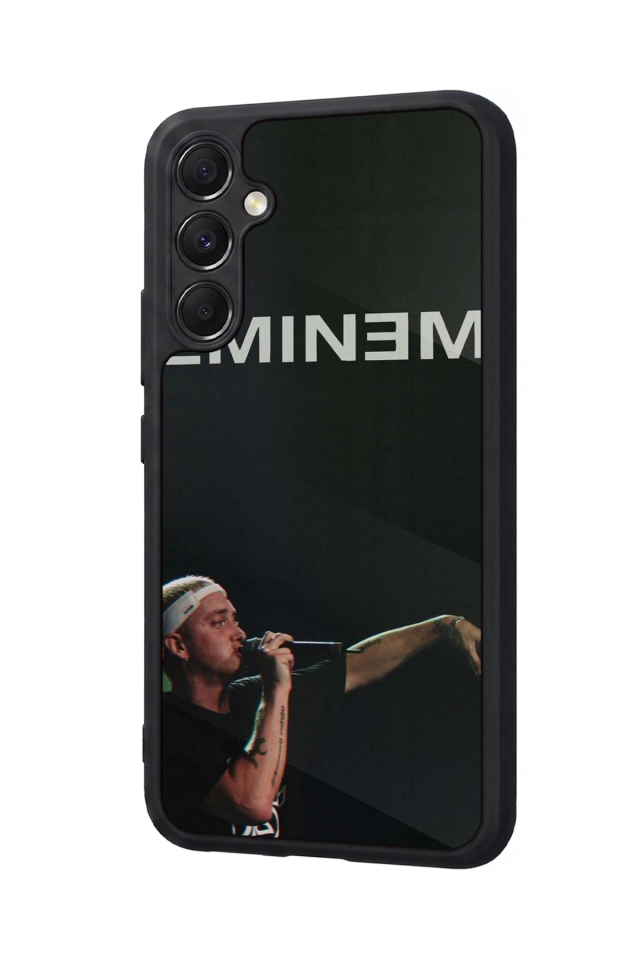 Samsung Galaxy M34 Uyumlu Eminem Tasarımlı Glossy Premium Kılıf