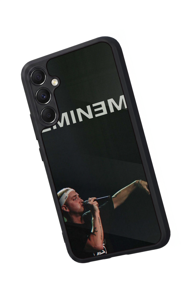 Samsung Galaxy M34 Uyumlu Eminem Tasarımlı Glossy Premium Kılıf