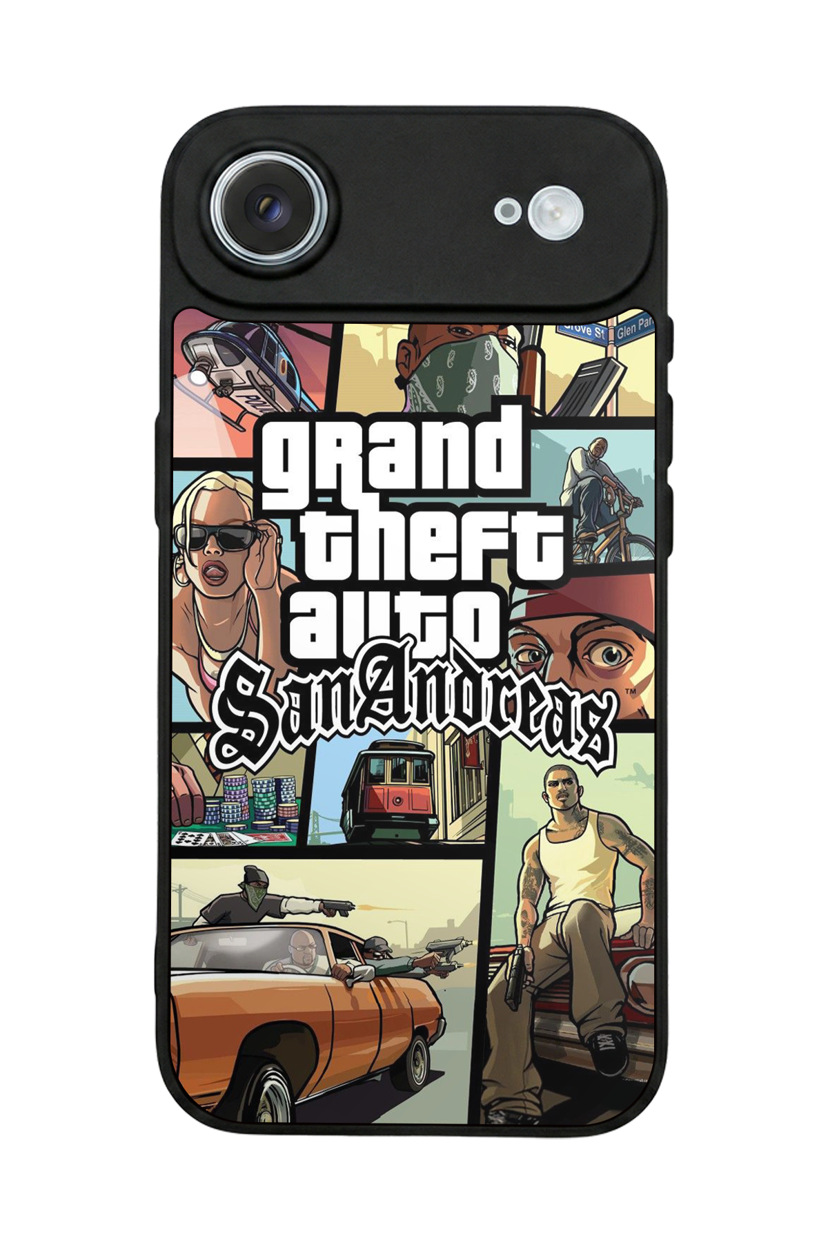 iPhone 17 Air Uyumlu GTA Tasarımlı Glossy Premium Kılıf