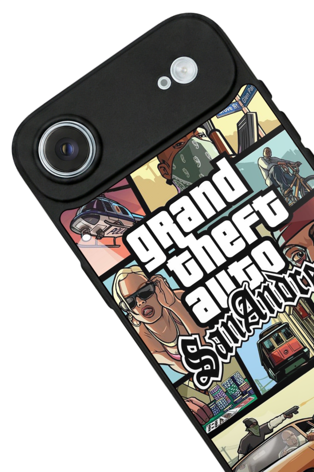 iPhone 17 Air Uyumlu GTA Tasarımlı Glossy Premium Kılıf